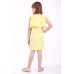 Embroidered dress for girl "Wild Poppy" Yellow